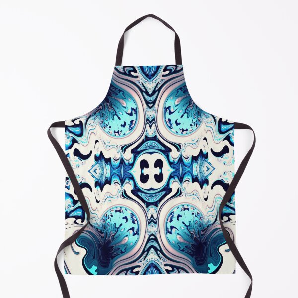 Item preview, Winter Pattern abstract liquid ice #4 designed and sold by PhiloSophyEye.
