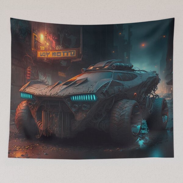 Item preview, Cyberpunk Armoured Car designed and sold by AICreateWorlds.