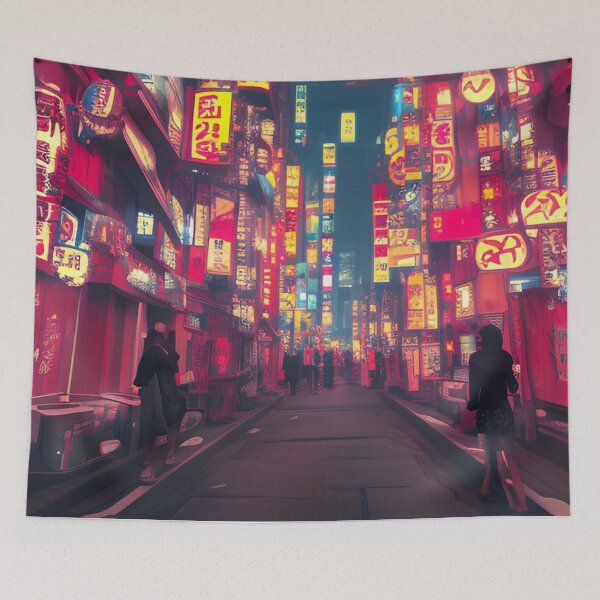 Item preview, Tokyo Neon Japan Night Street Light Vibes <3 designed and sold by Trendy-Now.