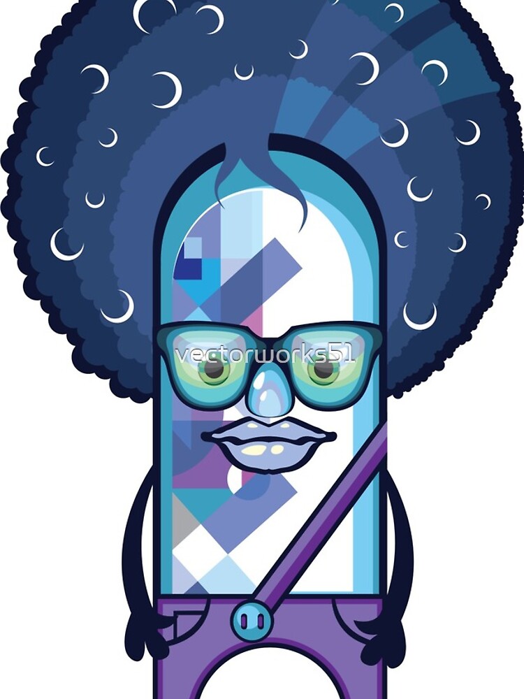 Thumbnail 4 of 4, iPhone Case, Color Character designed and sold by vectorworks51.