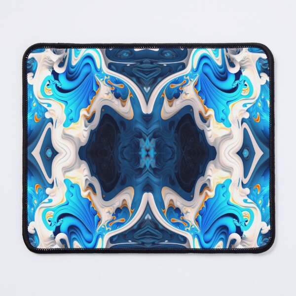 Item preview, Winter Pattern abstract liquid ice #2-1 designed and sold by PhiloSophyEye.