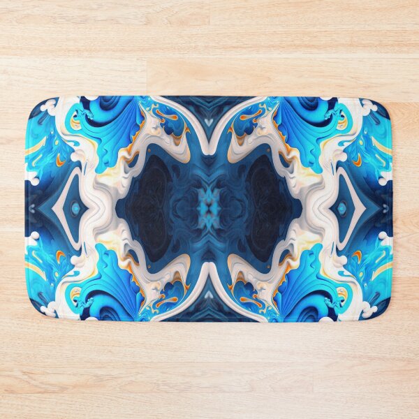 Item preview, Winter Pattern abstract liquid ice #2-1 designed and sold by PhiloSophyEye.