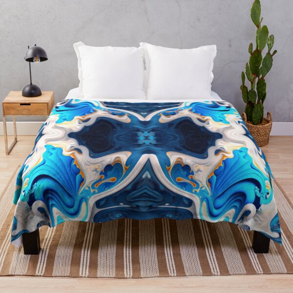 Item preview, Winter Pattern abstract liquid ice #2-1 designed and sold by PhiloSophyEye.