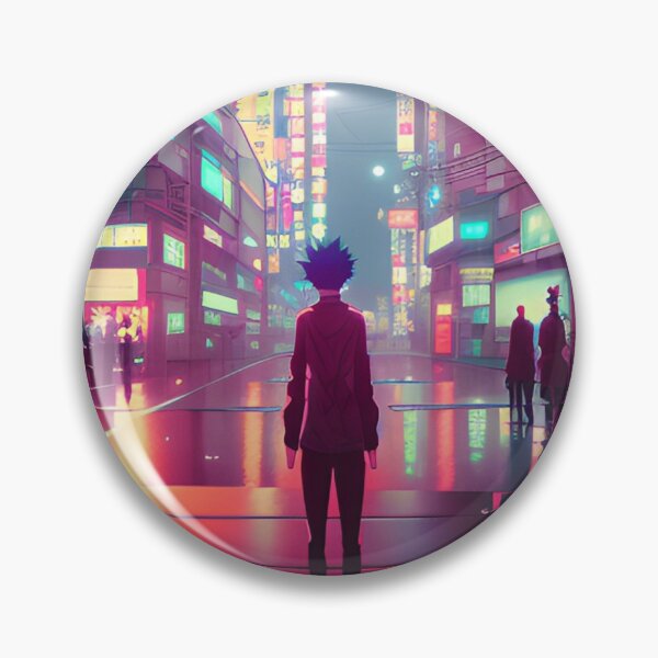 Item preview, Boy Tokyo Neon Anime Japan Rainy Night Street Vibes <3 designed and sold by Trendy-Now.