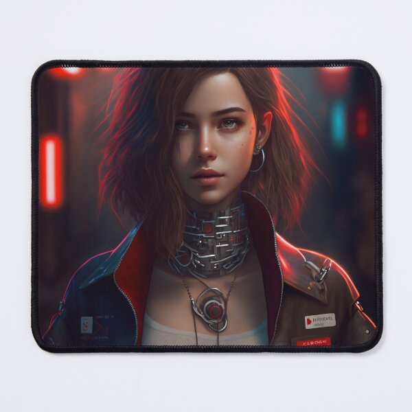 Item preview, Cyberpunk Female Photography designed and sold by AICreateWorlds.