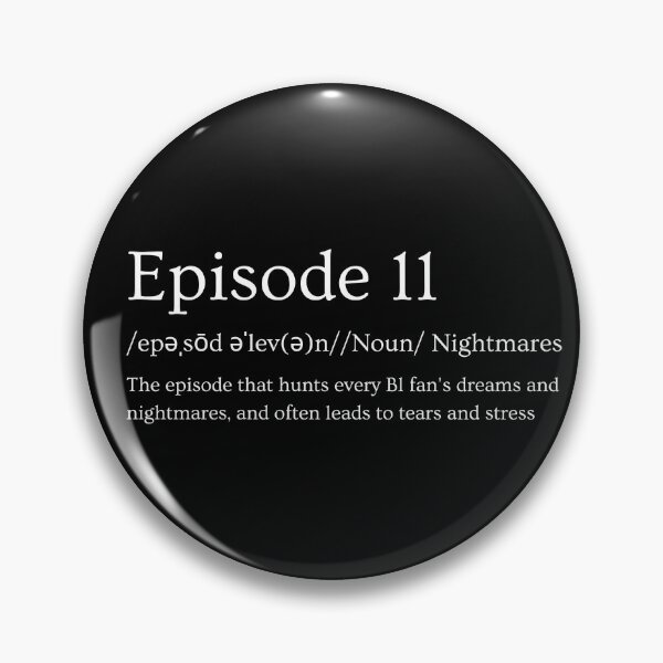 Item preview, Episode 11 [White] designed and sold by BLWordplay.