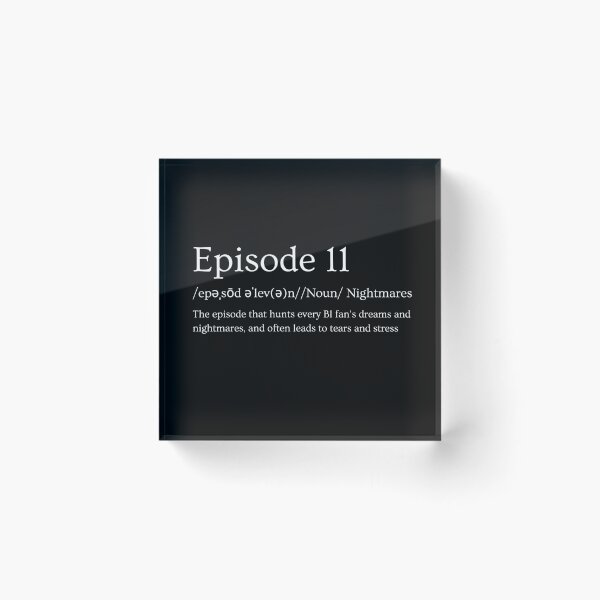 Item preview, Episode 11 [White] designed and sold by BLWordplay.