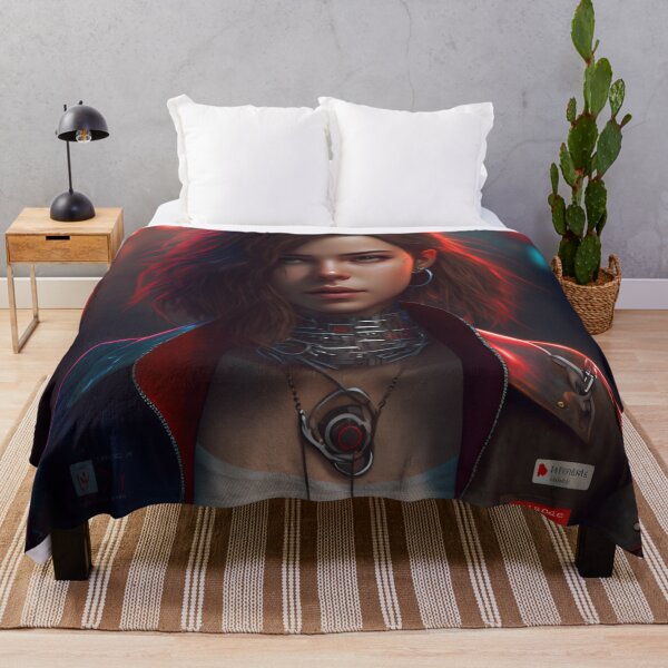 Item preview, Cyberpunk Female Photography designed and sold by AICreateWorlds.