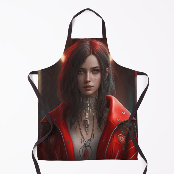 Item preview, Cyberpunk Redcoat Female Photography designed and sold by AICreateWorlds.