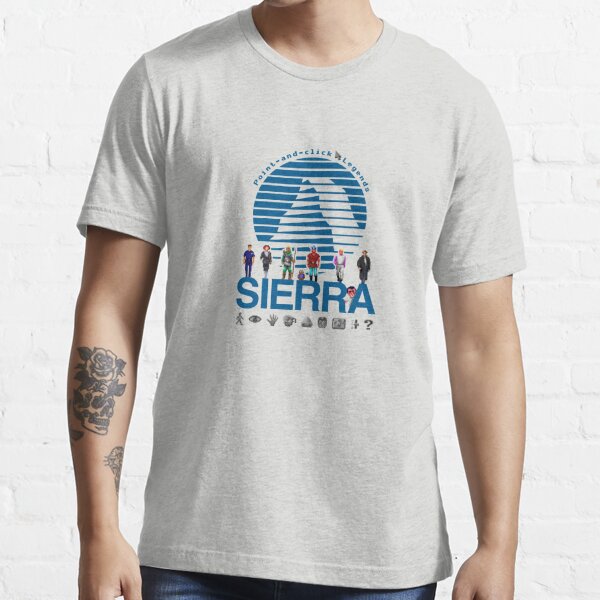 Sierra Online Logo (AQUA BLUE) - Gaming Heroes and Icons - Point and Click  Graphic Adventure PC Games! | Mounted Print