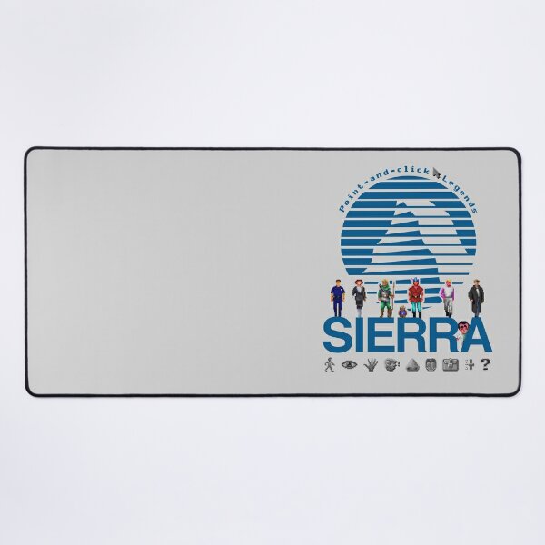 POINT AND CLICK LEGENDS - Sierra Online Logo (CYAN) - Gaming Heroes and  Icons - Graphic Adventure PC Games! | Greeting Card