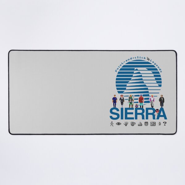 POINT AND CLICK LEGENDS - Sierra Online Logo (CYAN) - Gaming Heroes and  Icons - Graphic Adventure PC Games! | Poster