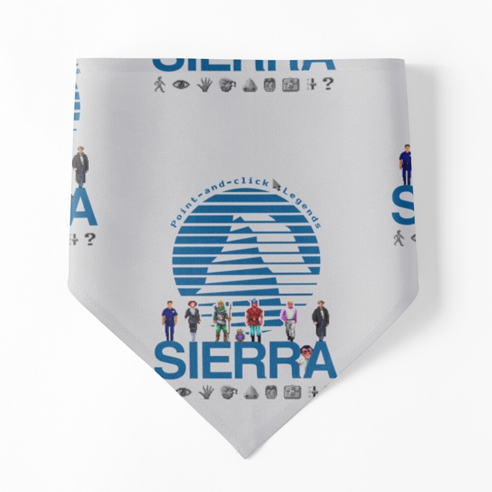 POINT AND CLICK LEGENDS - Sierra Online Logo (CYAN) - Gaming Heroes and  Icons - Graphic Adventure PC Games! | Greeting Card