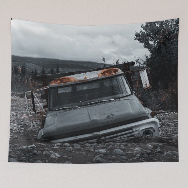 Item preview, Abandoned Truck designed and sold by mjscreative.