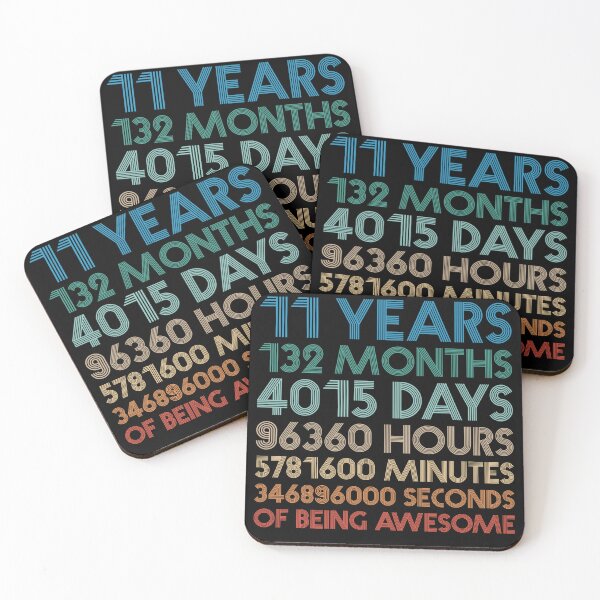 Item preview, 11 Years Old Bday 11th Birthday Gift Idea Vintage designed and sold by EstherDoyle.