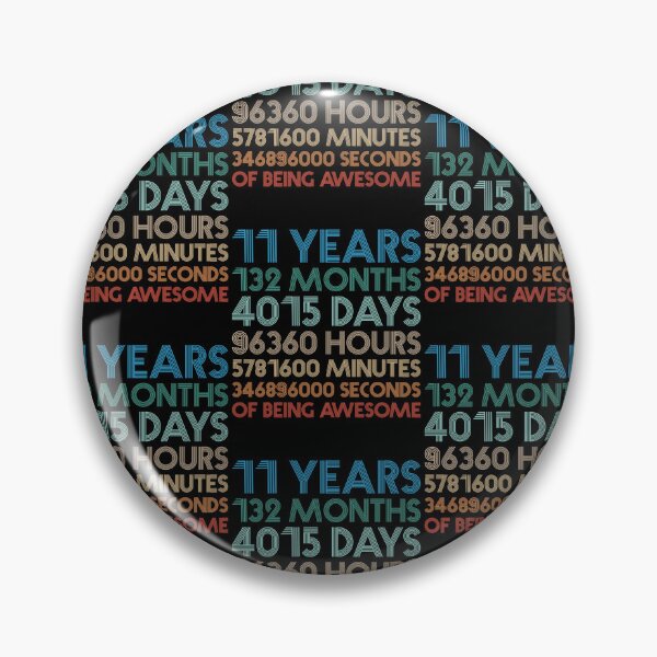 Item preview, 11 Years Old Bday 11th Birthday Gift Idea Vintage designed and sold by EstherDoyle.