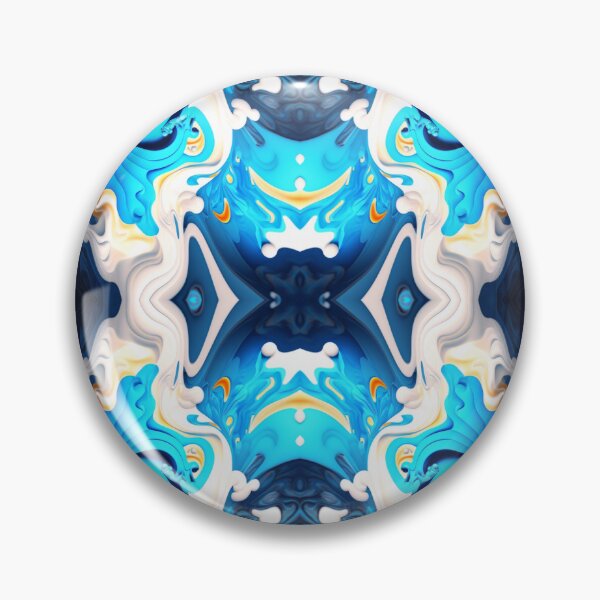 Item preview, Winter Pattern abstract liquid ice #2-2 designed and sold by PhiloSophyEye.