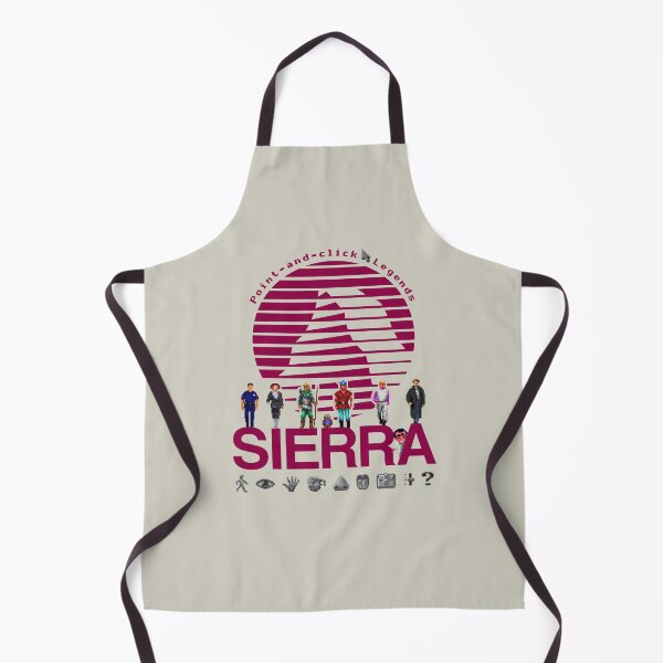 Item preview, POINT AND CLICK LEGENDS - Sierra Online Logo (MAGENTA) - Gaming Heroes and Icons - Graphic Adventure PC Games! designed and sold by RetroTeeStudio.