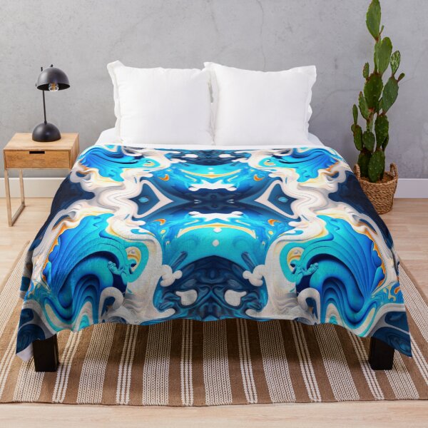 Item preview, Winter Pattern abstract liquid ice #2-2 designed and sold by PhiloSophyEye.