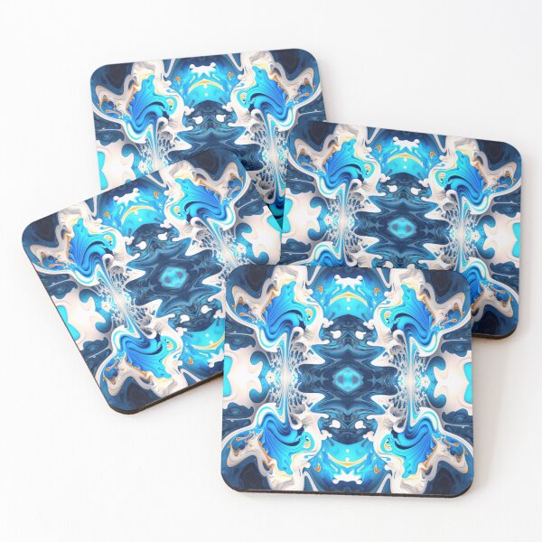 Item preview, Winter Pattern abstract liquid ice #2-3 designed and sold by PhiloSophyEye.