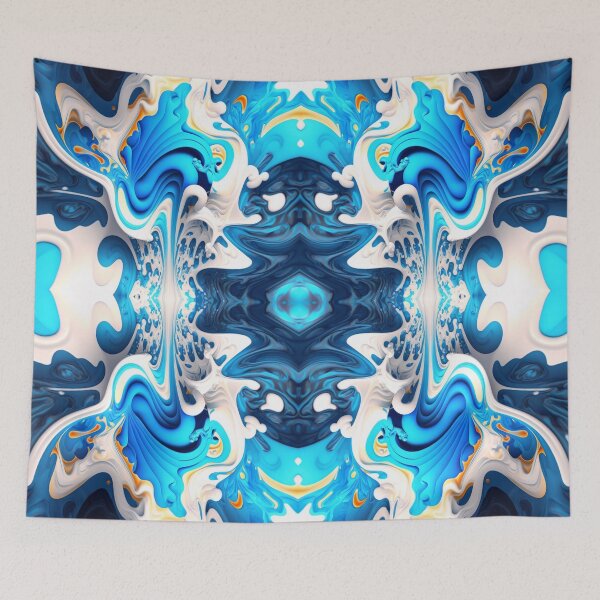 Item preview, Winter Pattern abstract liquid ice #2-3 designed and sold by PhiloSophyEye.