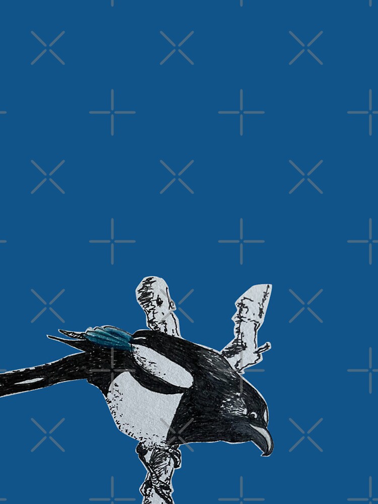 Thumbnail 4 of 4, iPhone Case, Magpie Illustration designed and sold by CvLoria.