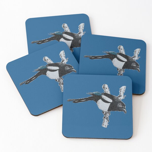 Item preview, Magpie Illustration designed and sold by CvLoria.