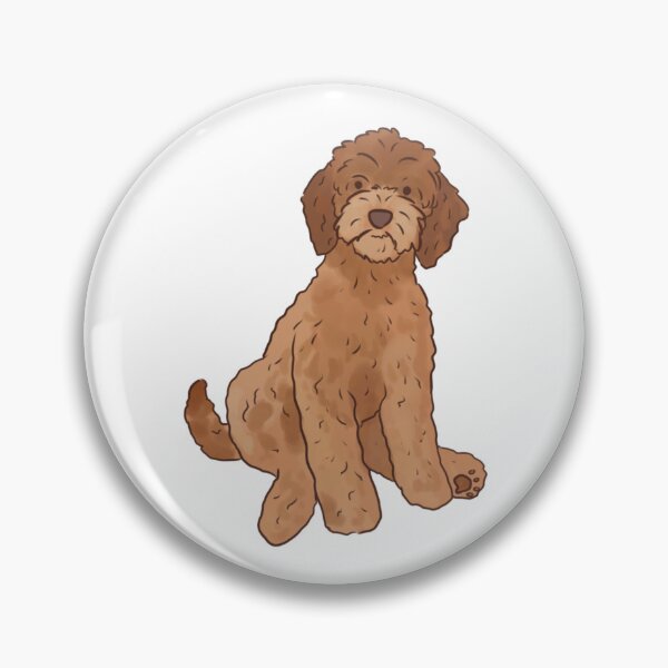 Artikelvorschau, Labradoodle süße Illustration entworfen und verkauft von Yarafantasyart.