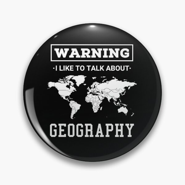 Artikelvorschau, Warnung: Ich spreche gerne über Geographie entworfen und verkauft von Dope Trends ☑️.