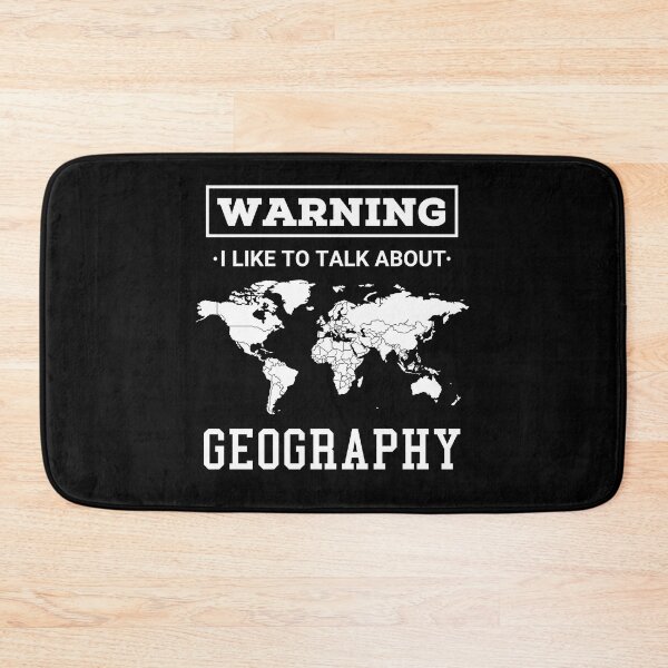 Item preview, Warning I Like To Talk About Geography designed and sold by Dope Trends ☑️.