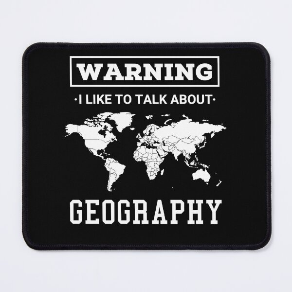 Item preview, Warning I Like To Talk About Geography designed and sold by Dope Trends ☑️.