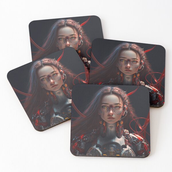 Item preview, Cyberpunk Female Cyborg Creation - Photography designed and sold by AICreateWorlds.