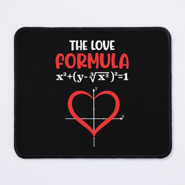 Item preview, Funny The Love Formula Math Lovers Valentines Day  designed and sold by JackCurtis1991.
