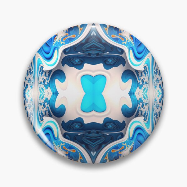 Item preview, Winter Pattern abstract liquid ice #2-4 designed and sold by PhiloSophyEye.