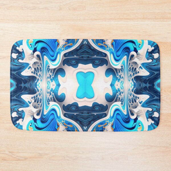 Item preview, Winter Pattern abstract liquid ice #2-4 designed and sold by PhiloSophyEye.