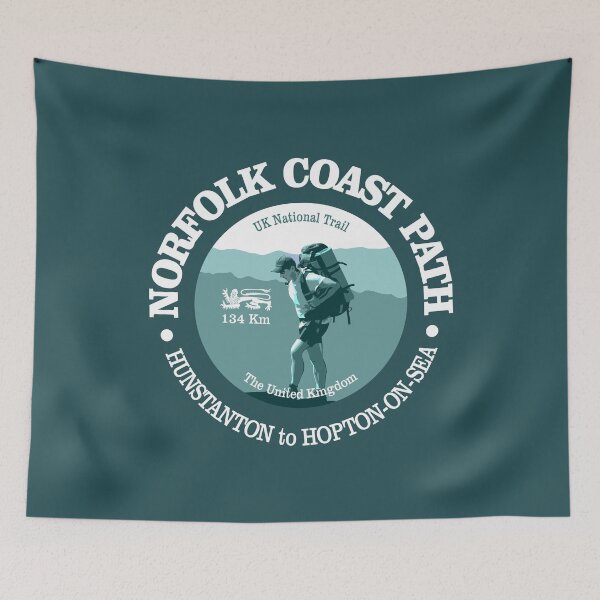 Item preview, Norfolk Coast Path (T) designed and sold by curranmorgan.
