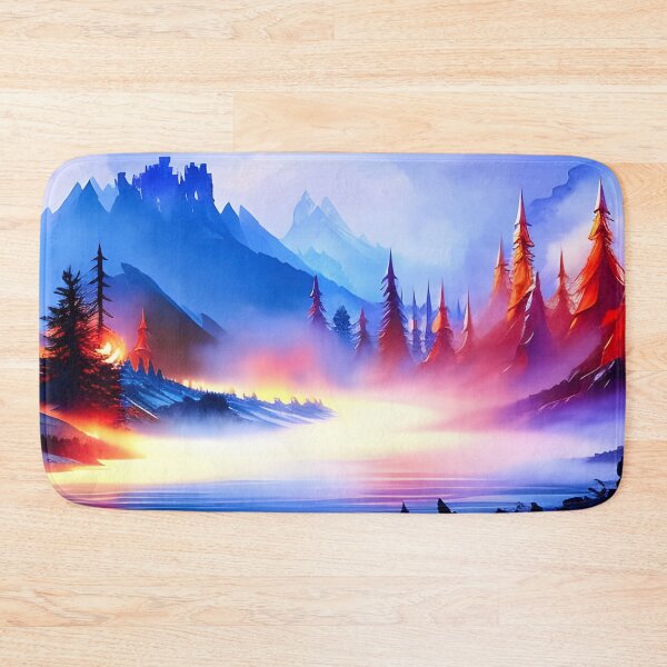 Item preview, Fire and Ice, watercolor, Ai Generated Art  designed and sold by ACC .