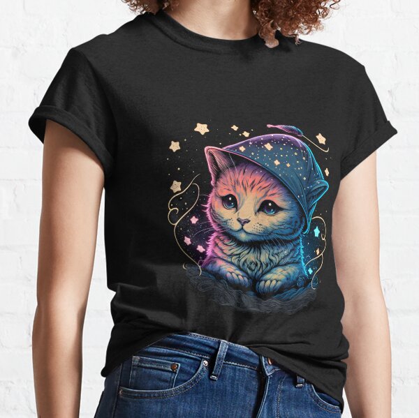 space kitten t shirt