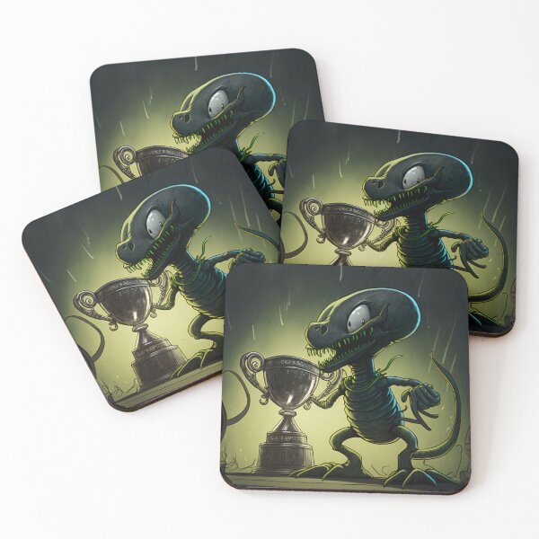 Item preview, Champion of Universe, World cup soccer, Alien cartoon art designed and sold by YZO-Design.
