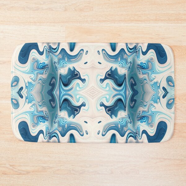 Item preview, Winter Pattern abstract liquid ice #3-1 designed and sold by PhiloSophyEye.