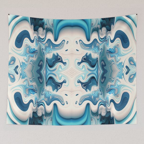 Item preview, Winter Pattern abstract liquid ice #3-1 designed and sold by PhiloSophyEye.