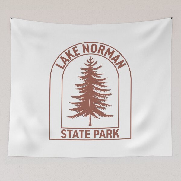 Item preview, Lake Norman State Park North Carolina Vintage Tree designed and sold by HalpinDesign.