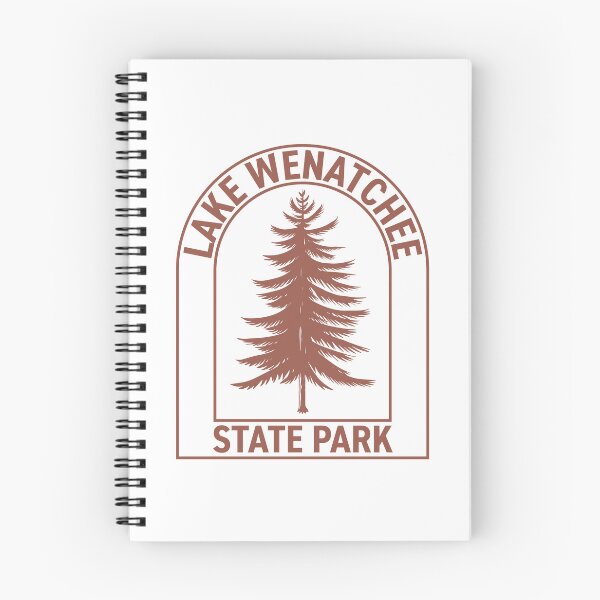 Item preview, Lake Wenatchee State Park Washington Vintage Tree designed and sold by HalpinDesign.