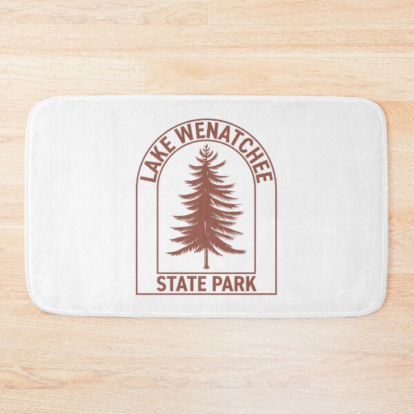 Item preview, Lake Wenatchee State Park Washington Vintage Tree designed and sold by HalpinDesign.