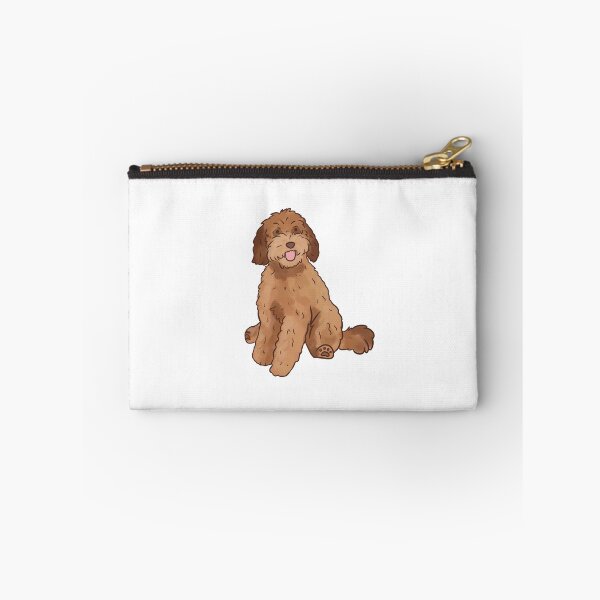 Artikelvorschau, Cartoon-Labradoodle-Illustration entworfen und verkauft von Yarafantasyart.