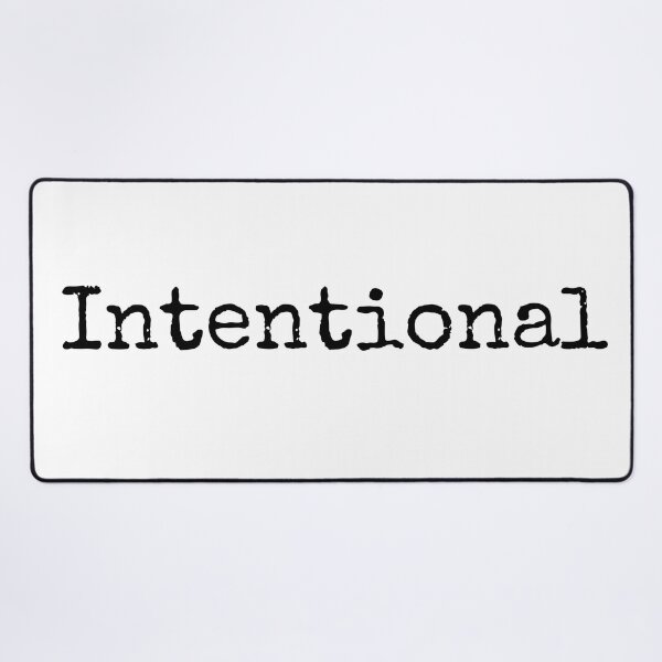 Item preview, Intentional - Act with Purpose designed and sold by ActionFocus.