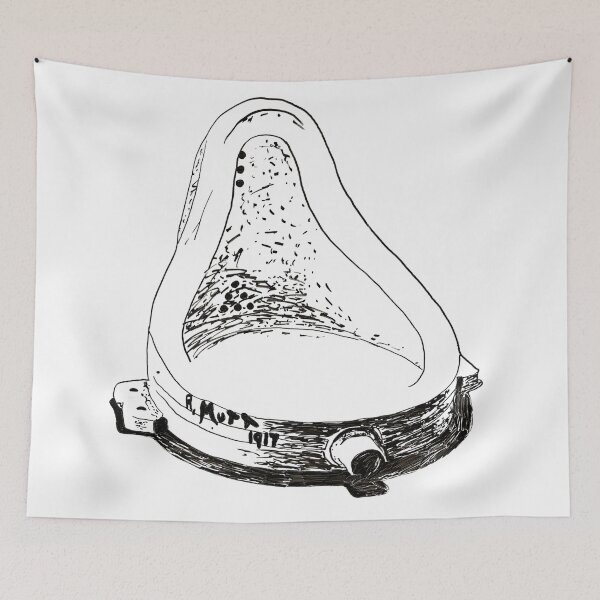 Item preview, AP Art History Duchamp Fountain Dada Dry Erase Recreation designed and sold by beanes.