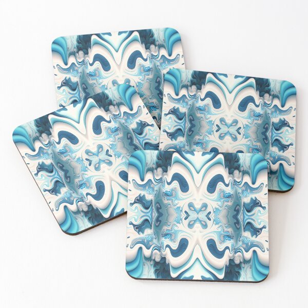 Item preview, Winter Pattern abstract liquid ice #3-2 designed and sold by PhiloSophyEye.