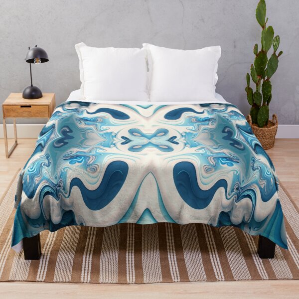 Item preview, Winter Pattern abstract liquid ice #3-2 designed and sold by PhiloSophyEye.