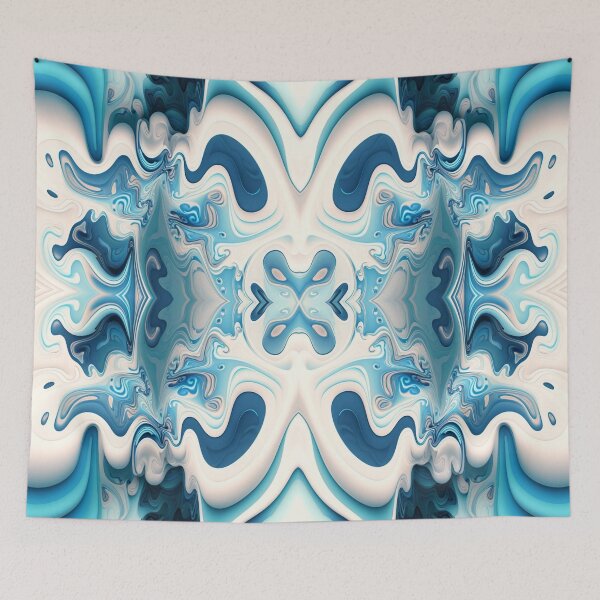 Item preview, Winter Pattern abstract liquid ice #3-2 designed and sold by PhiloSophyEye.